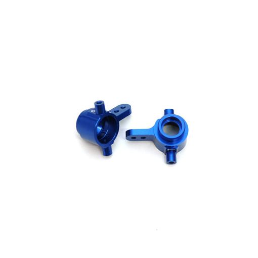 Alum Front Steer Knuckles :Slash 4x4 ,Blue 1pr