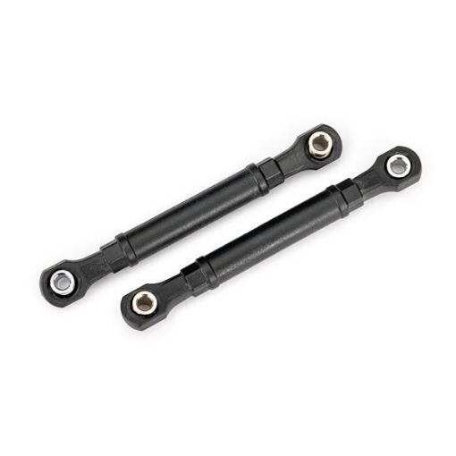 Traxxas Toe links, front (molded composite) (2)/ hollow balls (4) (61mm center to center) - TRA10742