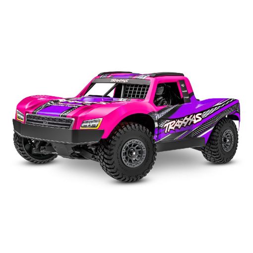 Mini Slash BL-2S - Pink - 4x4 RTR (B&C included) - TRA108164-1PINK