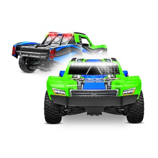 Traxxas LED light kit, Mini Slash 4X4, complete (includes front roof light bar & rear light bars (2)) (fits 10811 body) - TRA10886