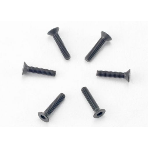 Traxxas 2.5X12mm Flat Head Screws (6) - TRA2526