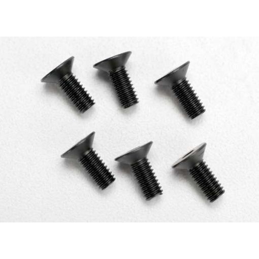 4x10mm Flat Head Screws (6) - TRA2535