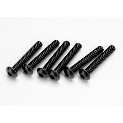 Traxxas 3x18mm Button Head Screws (6) - TRA2583