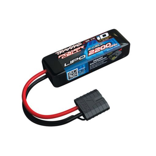 2200mAh 2S 7.4V 25C LiPo iD Connector Soft Case