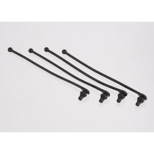 Body Clip Retainer Set (Black) (4) - TRA5750