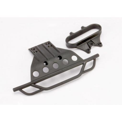 Traxxas Front Bumper w/Mount (Black) - TRA5835