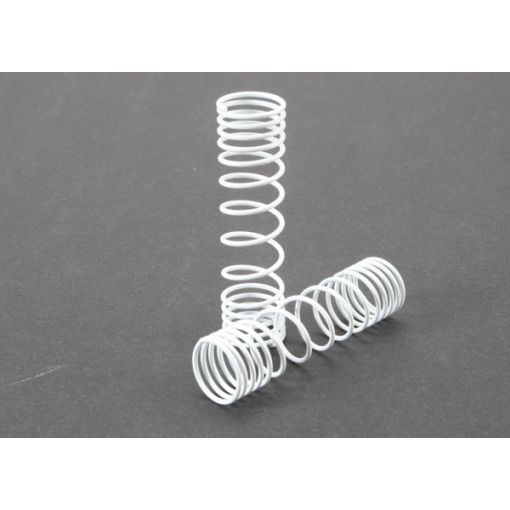 Rear Shock Spring Set (White) (2) -TRA5858
