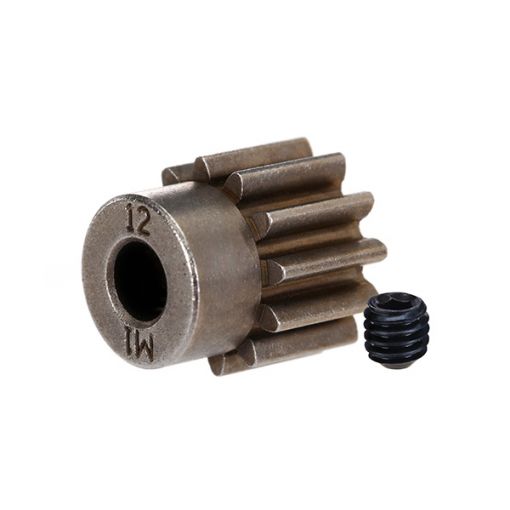 Traxxas Mod 1 Pinion Gear 5mm Shaft (12) (compatible with steel spur gears) - TRA6485X