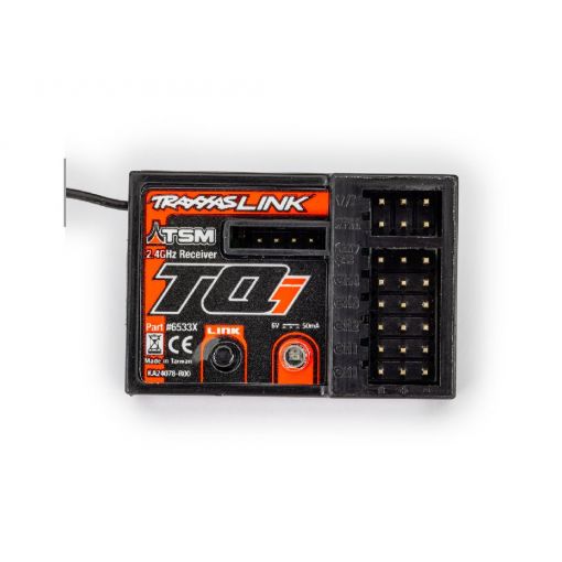 Traxxas Receiver, micro, TQi 2.4GHz with telemetry & TSM (5-channel) - TRA6533X