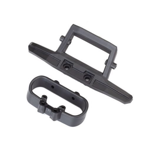 Traxxas Bumper, rear/ bumper mount, rear - TRA6737