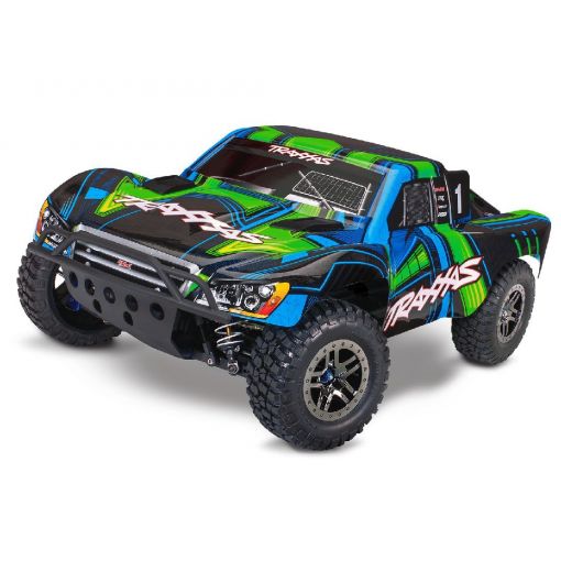 1/10 Slash® 4X4 Ultimate - Green - Scale 4WD Electric Short Course Truck - TRA68277-4GREEN