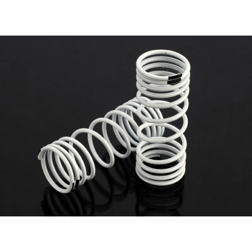 Traxxas Progressive Rate Front Shock Springs (White) (2) - TRA6857