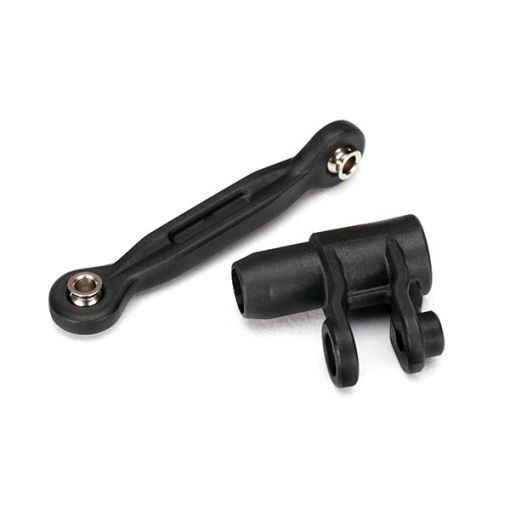 Servo horn, steering/ linkage, steering (46mm, assembled - TRA7747
