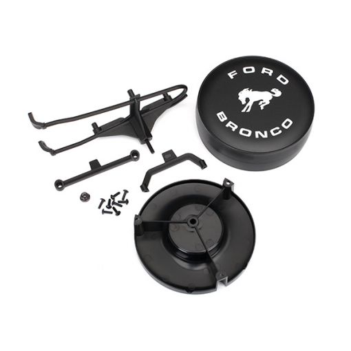 Spare tire mount and cover - Ford Bronco - TRA8074