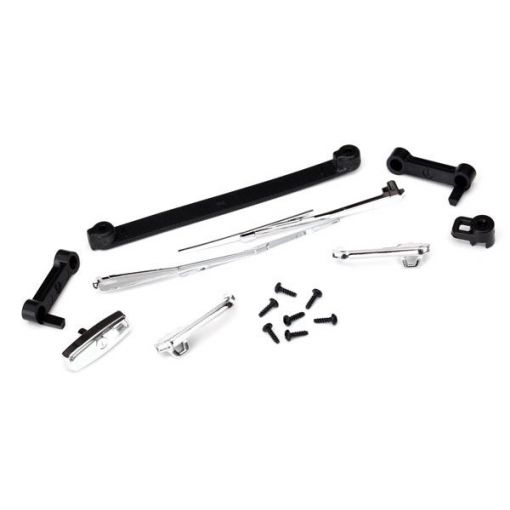 Traxxas Door handles, left, right & rear tailgate/ windshield