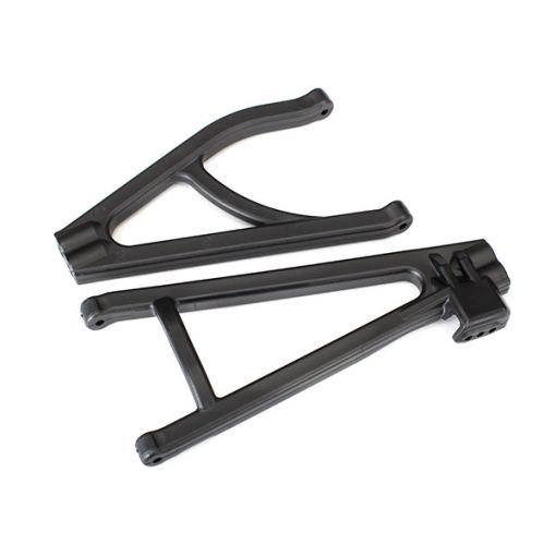 Suspension arms, black, rear (left), heavy duty - TRA8634