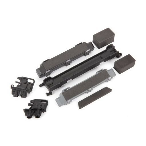 Traxxas Battery hold-down/ mounts (front & rear)/ battery compartment spacers/ foam pads (fits Maxx V2 with extended chassis (352mm wheelbase)) - TRA8919R