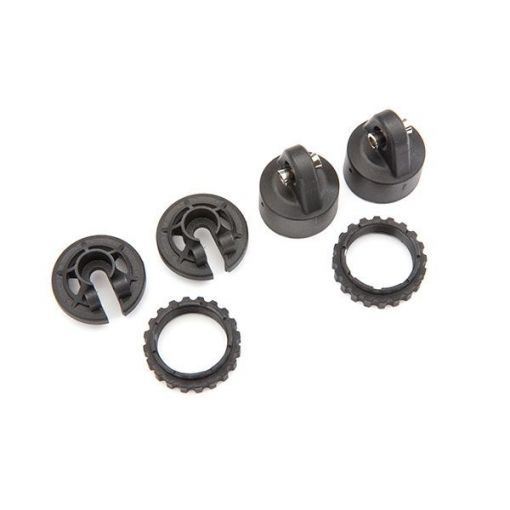 Shock caps, GT-Maxx shocks/ spring perch/ adjusters/ 2 shocks - TRA8964