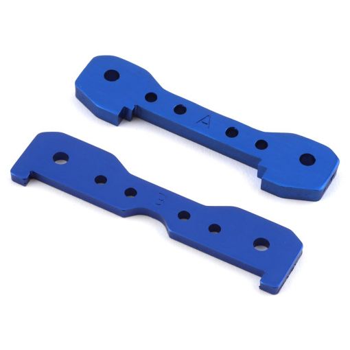 Traxxas Tie bars, front, 6061-T6 aluminum (blue-anodized) (fits Sledge) - TRA9527