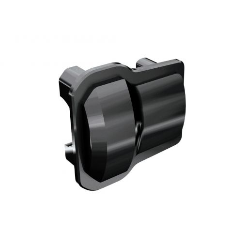 Traxxas Axle cover, front or rear (black chrome) (2) - TRA9738-BLKCR