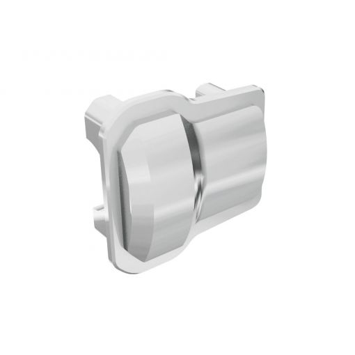 Traxxas Axle cover, front or rear (satin chrome) (2) - TRA9738-SATIN