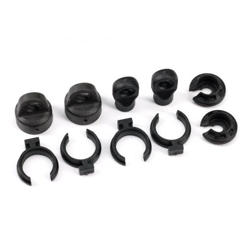 Traxxas Shock Cap (2)/ Spring Perch (2)/ Rod End (2) - TRA9762A
