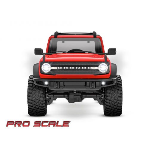 Traxxas LED light set, front & rear, complete (includes light harness, 1.6x10mm BCS (self-tapping) (2), 1.6x7mm BCS (self-tapping) (2), zip ties (2)) (fits 9711 body)