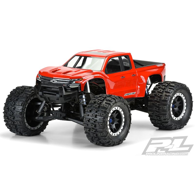 Pre-Cut 2019 Chevy Silverado Z71 Clear Body X-MAXX
