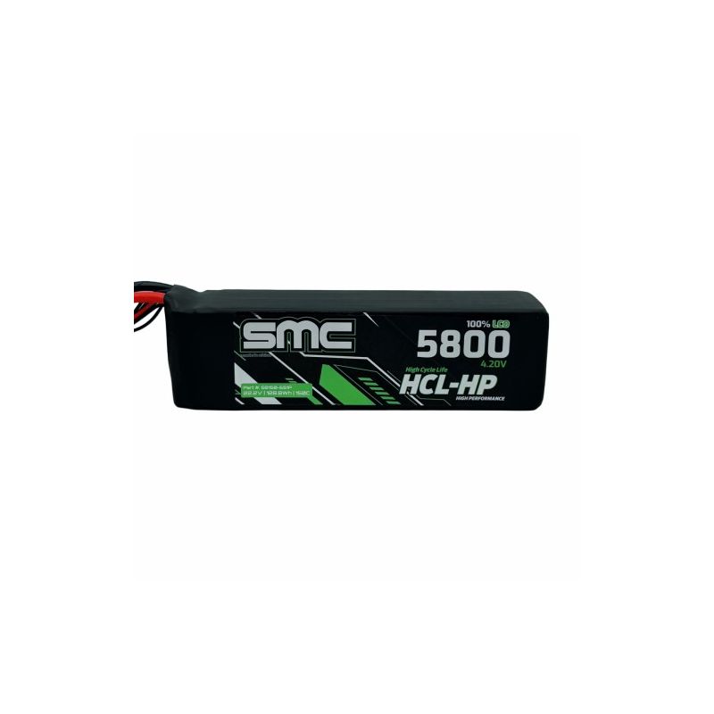 6S 5800mAh 150C Lipo HCL-HP 22.2V G10 Protection Plates - 58150-6S1P-SC5