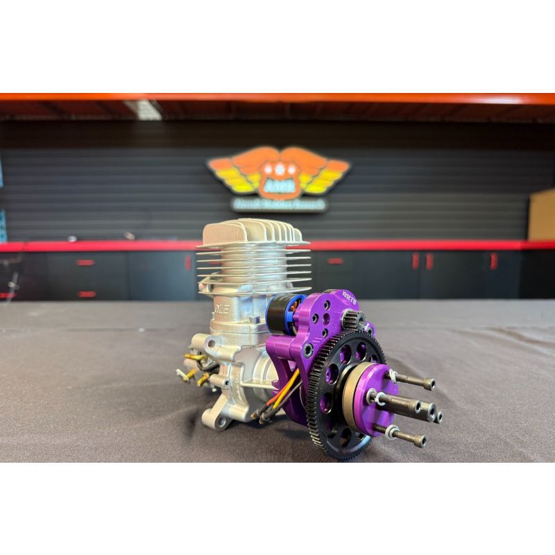 DLE-35RA Gas Engine w/ Pilot RC Auto Starter installed - DLE035RA