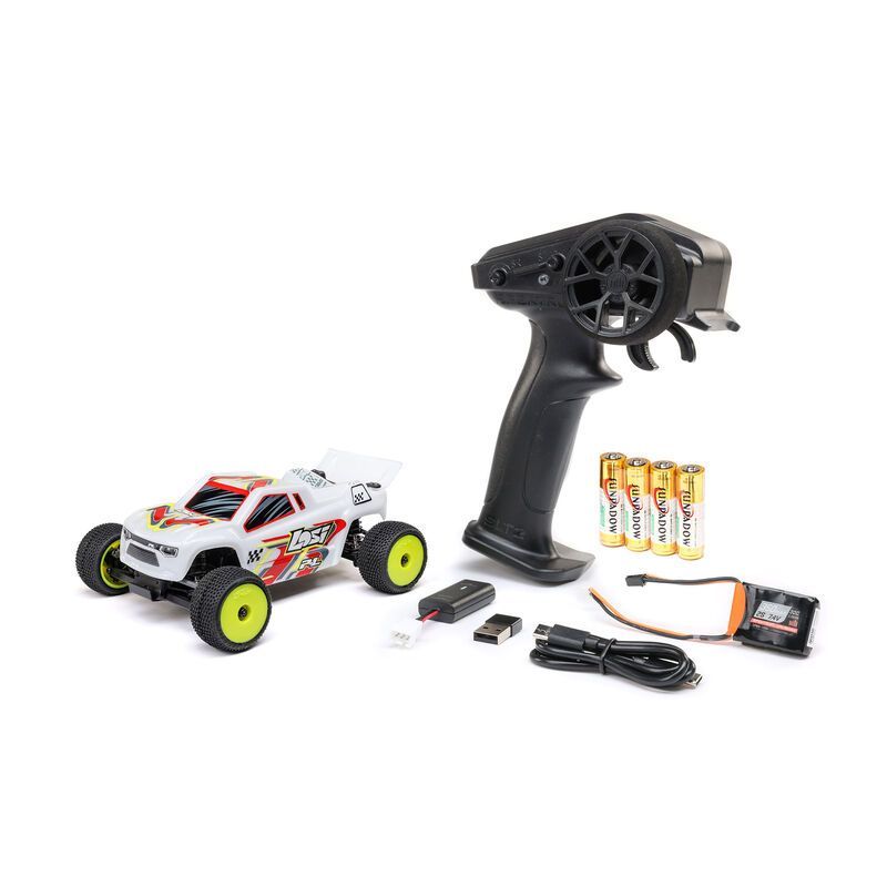 1/28 Micro-T - White - 2WD RTR - LOS-1392T1
