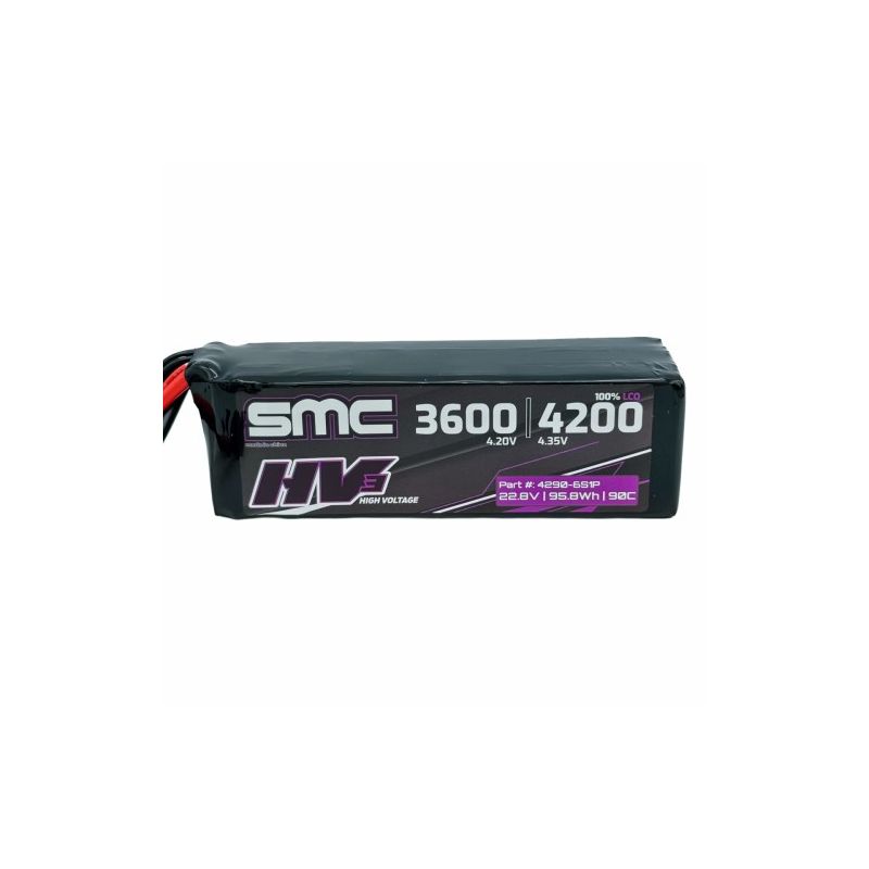 6S 4200mAh 090C Lipo HV3 Flight Pack 22.8V - 4290-6S1P-SC5