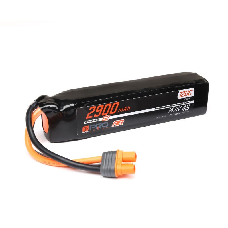 2900mAh 4S 14.8V 120C Smart Pro Series Air G2 LiPo IC3 - SPMX-1067