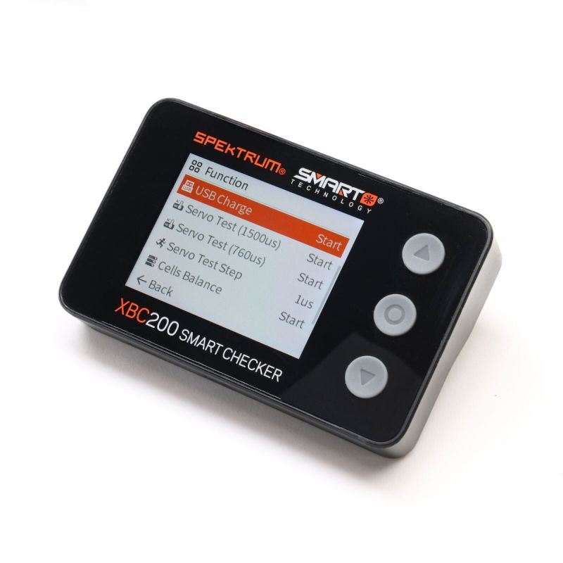 Spektrum XBC200 Smart Battery Checker & Servo Tester - SPMXBC200