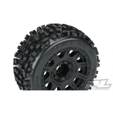 Badlands 3.8 inch MTD Raid 8x32 Wheels 17mm MT F/R