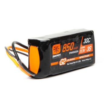 850mAh 3S 11.1V Smart G2 30C; IC2 - SPMX8503S30