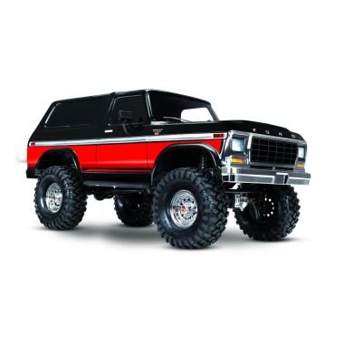 1/10 TRX-4 79 Ford Bronco Crawler, XL-5 HV, Titan 12T Red - TRA82046-4
